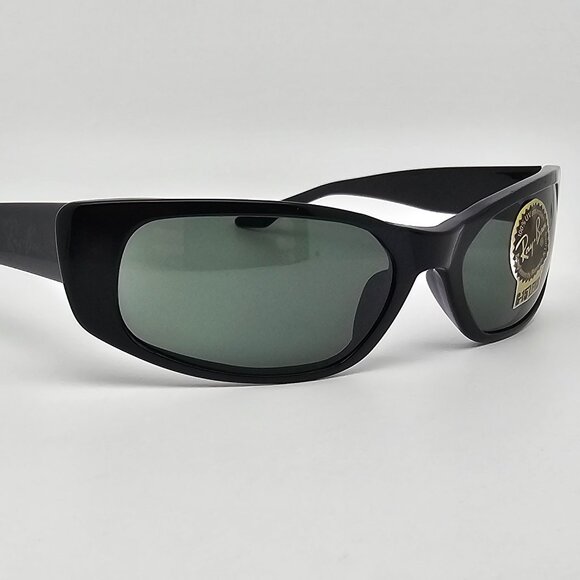 Ray-Ban B&L W1926 Black Frame G-15 Green Glass Lens Cat Eye Sunglasses 55-16-133 main image 10
